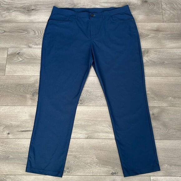 Public Rec 29” Dealmaker Navy Blue Stretch‎ Golf Work Pants Size 42 - Picture 3 of 15